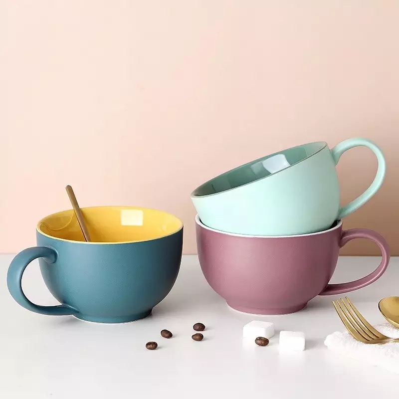 Large Capacity Mug-Oatmeal Breakfast Mug