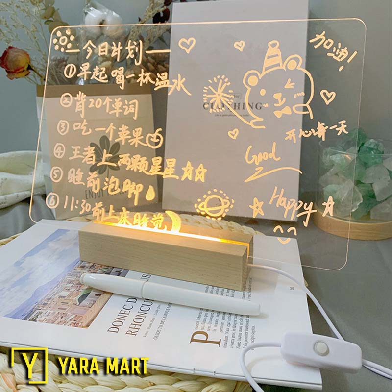 Large LED Writing Board with Pen